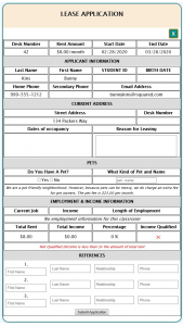 Replicated Reality | Lease Application